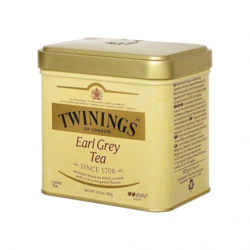 Twinings earl grey fémdoboz 100g