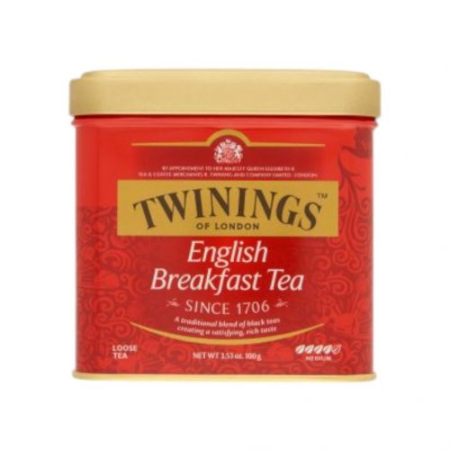 Twinings english breakfast fémdobozos tea 100g