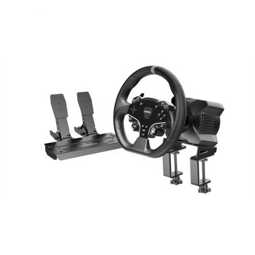 Moza racing kormány - r3 pc/xbox szimulátor szett (direct drive, r3 bázis, es kormány, sr-p lite pedál, bilincs)