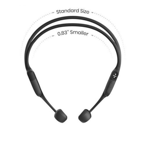 Shokz sport fejhallgató - openrun mini (csontvezetéses, usb-c, bt 5.1, fekete)