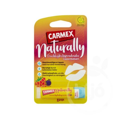 Carmex naturally ajakápoló stift bogyós gyümölcsös 4g