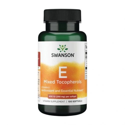 Swanson e-vitamin kapszula 100db