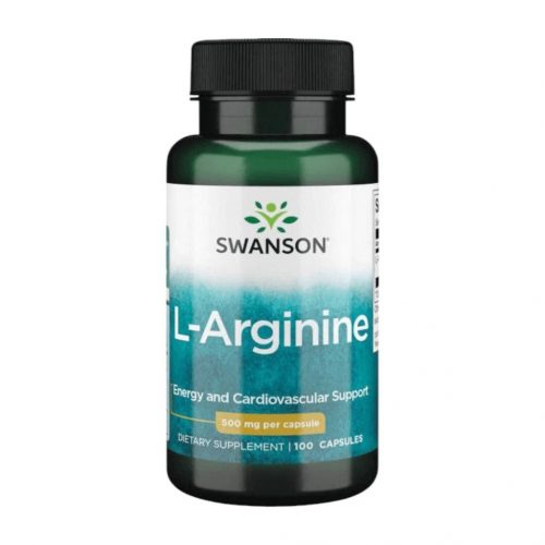 Swanson l-arginine 500mg 100 kapszula