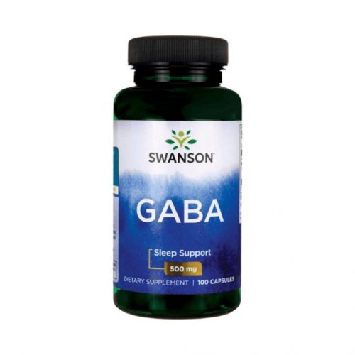 Swanson gaba 500mg 100 kapszula gamma-amino-vajsav