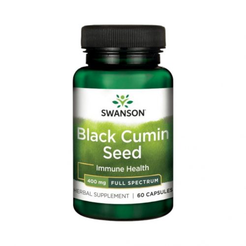 Swanson black cumin seed (feketekömény mag) 400mg 60 kapszula