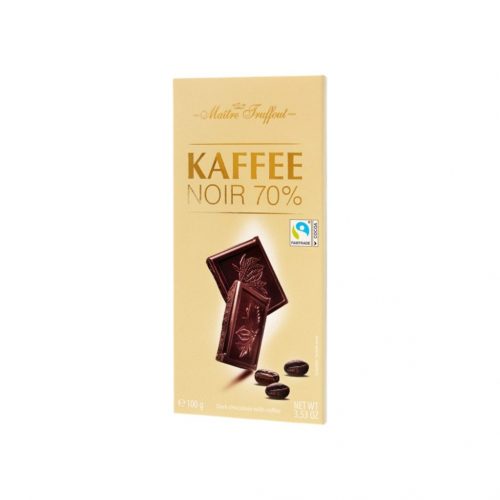 Maitre t. kaffee noir 70% kávé ízű étcsokoládé 100g 100g