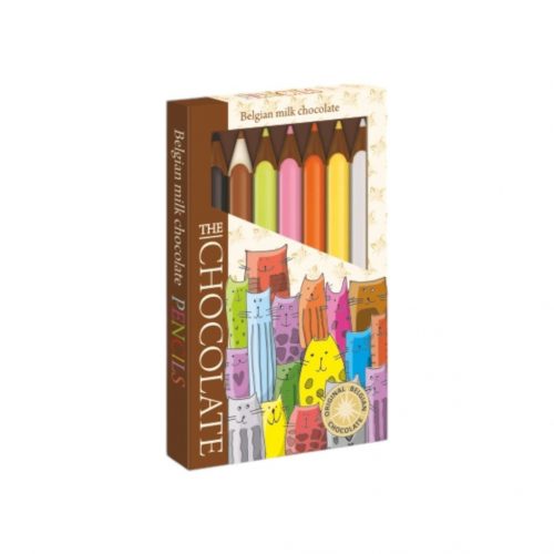 Chocolate pencils cats /252503/ 100g