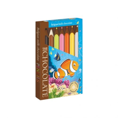 Chocolate pencils fishes /252502/ 100g