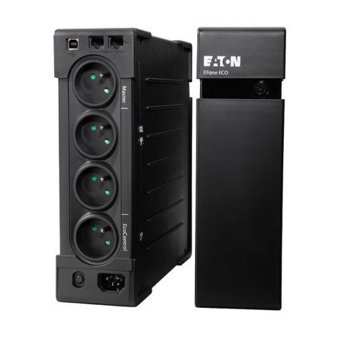 Eaton szünetmentes 1600va - el1600usbdin (8 schuko kimenet, standby, usb, rack/torony)