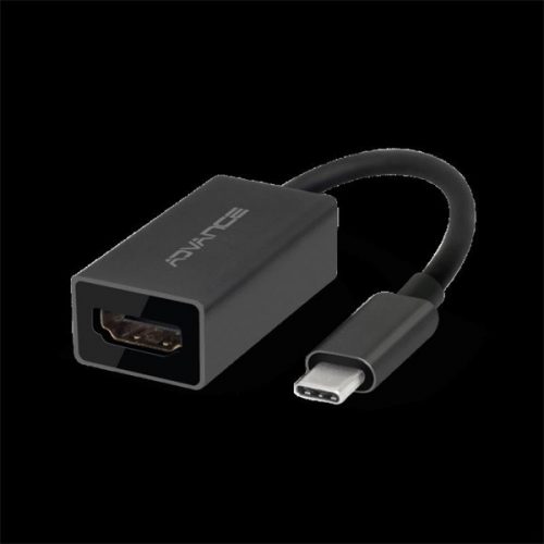 Advance átakakító - hdmi 4k adapter (usb-c to hdmi, fekete)