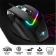 Spirit of gamer egér - pro-m3 rgb (optikai, 7200dpi, 8 gomb, harisnyázott kábel, fekete) + egérpad