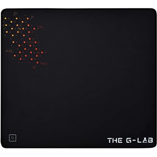 The g-lab egérpad - pad ceasium (450x400x3mm, vízálló, fekete,)