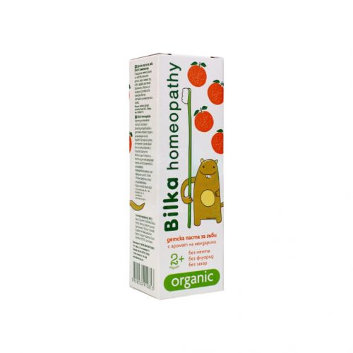 Bilka homeopátiás fogkrém mandarin  2+ 50 ml