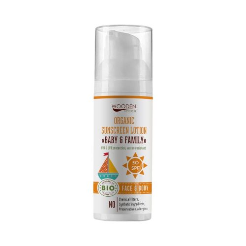 Wooden spoon bio naptej és testápoló spf 30 50 ml