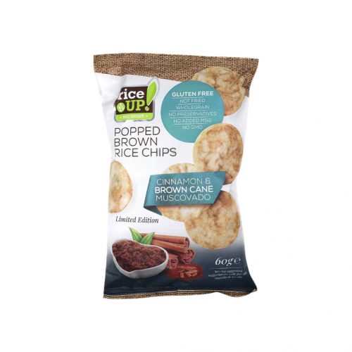 Rice up chips fahéjas nádcukorral 60g