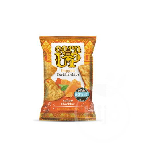 Corn up tortilla chips cheddar ízű 60g