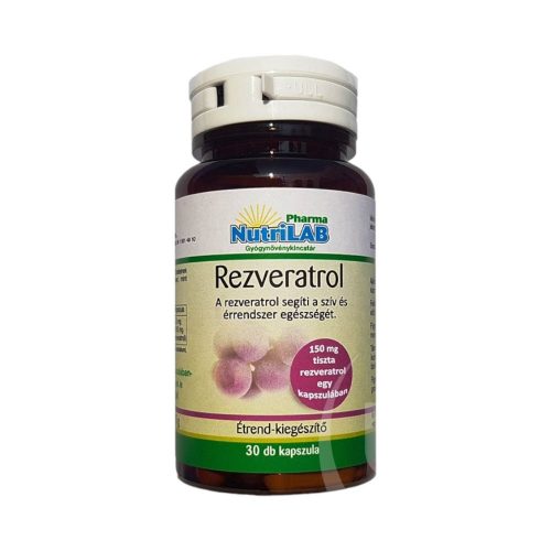 Nutrilab rezveratrol kapszula 30 db