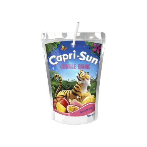 Capri-sun jungle drink vegyes gyümölcsital cukorral és édesítőszerrel 200ml