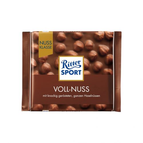 Ritter sport voll-nuss nuss klasse 464124 100g