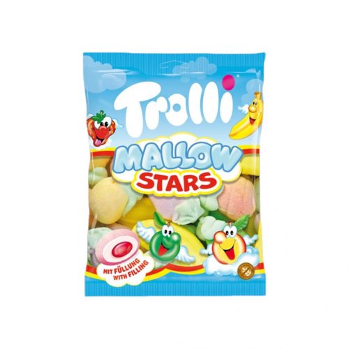 Trolli mallow star vegyes 150g