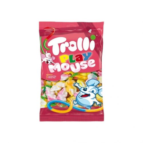 Trolli vidám egér playmouse zacskós 1000g