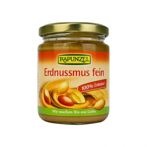 Rapunzel bio földimogyorókrém natur 250g