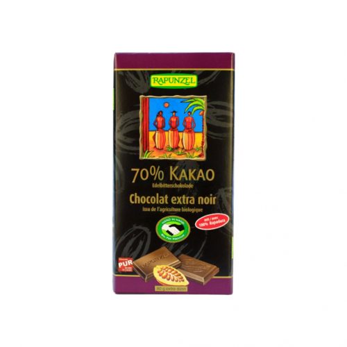 Rapunzel bio keserűcsokoládé 70% 80g