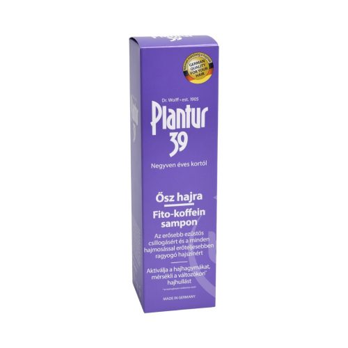 Plantur 39 fito-koffein sampon ősz hajra 250 ml