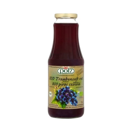 Pölz bio pirosszőlőlé 100% 1000 ml