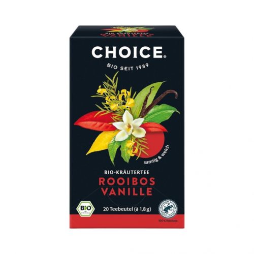 Choice bio rooibos tea vanília 36 g