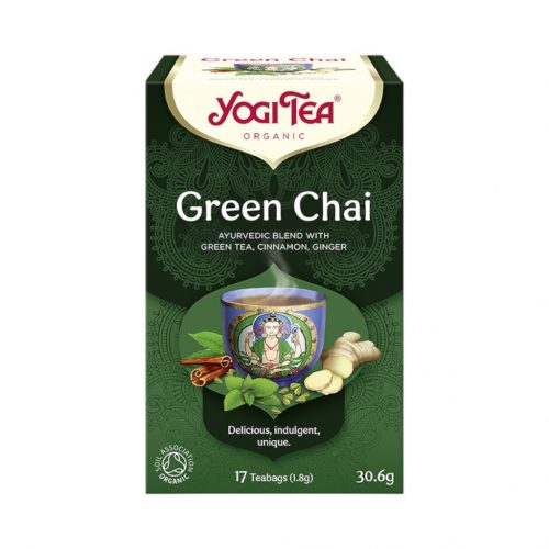 Yogi bio tea zöld chai 17x1,8g 31 g