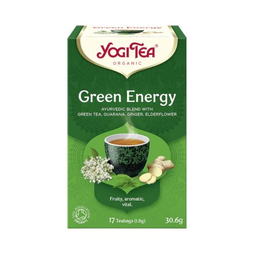 Yogi bio tea zöld energia 17x1,8g 31 g