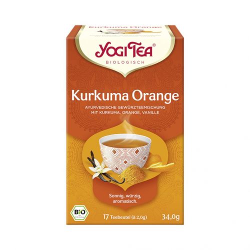 Yogi bio tea kurkuma narancs 17x2g 34 g