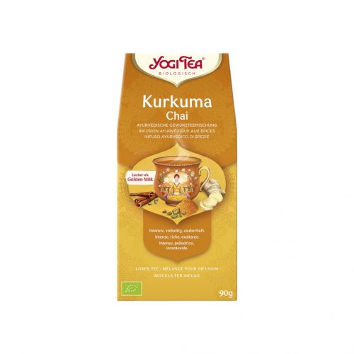 Bio yogi tea kurkuma chai szálas tea 90g