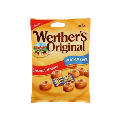 Werther's original classic cukormentes cream candies sugarfree 70g