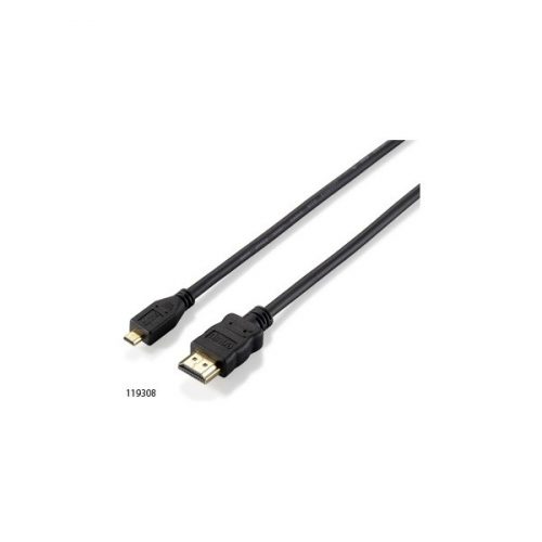 Equip kábel - 119308 (hdmi1.4 - microhdmi kábel, apa/apa, 2m)