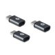 Conceptronic átalakító - donn05g 3-pack (3db usb-c to microusb, fekete)