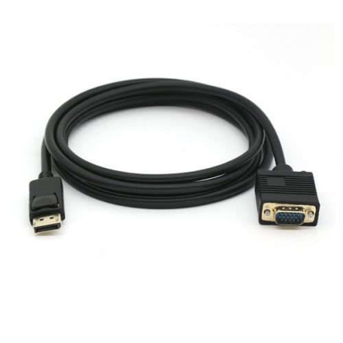 Equip kábel - 119338 (displayport to vga, apa/apa, 2m)