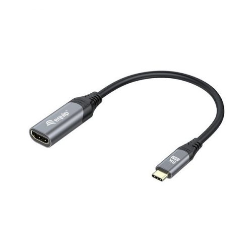 Equip átalakító - 133492 (usb-c to hdmi2.1, 8k/60hz, szürke)