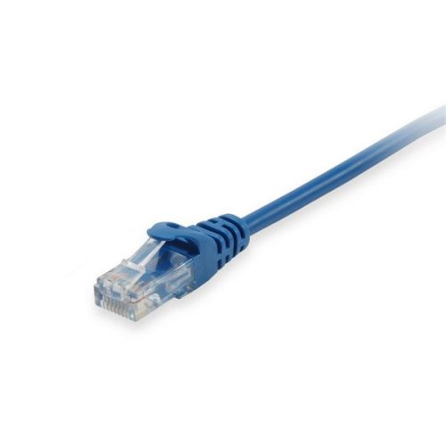 Equip kábel - 603031 (utp patch kábel, cat6a, réz, lsoh, 10gb/s, kék, 0,5m)