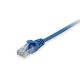 Equip kábel - 603033 (utp patch kábel, cat6a, réz, lsoh, 10gb/s, kék, 2m)