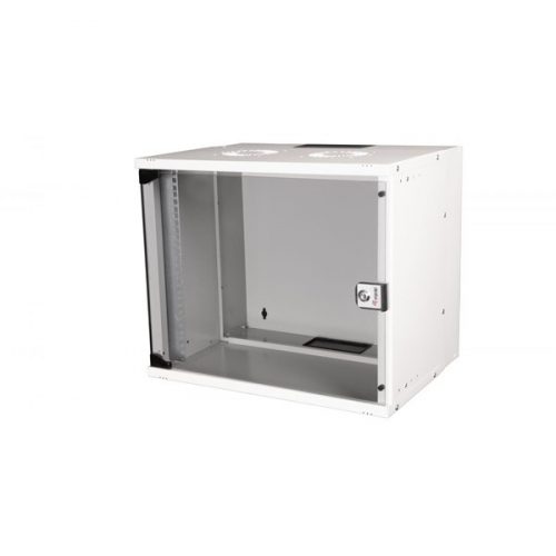 Equip fali rackszekrény - ewm-09-5440-g (19", 9u, 540x400mm, lapra szerelt, szürke)