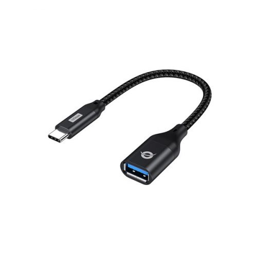 Conceptronic kábel - abby18b (usb-c to usb-a, 10 gbps, fekete)