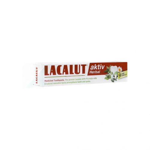 Lacalut aktiv fogkrém herbal 75 ml