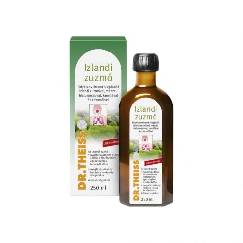 Dr.theiss izlandi zuzmó folyékony étrend-kiegészítő 250 ml