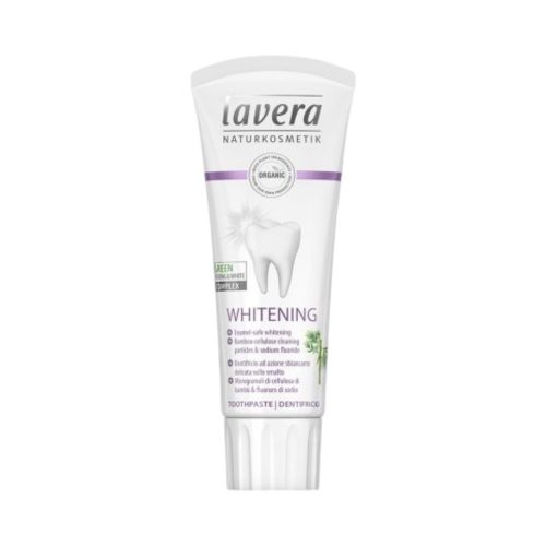 Lavera basis sensitive bio fogkrém whitening bambusz-fluorid 75 ml