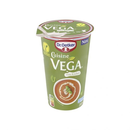 Dr.oetker cuisine vega vegán növényi készítmény főzőtejszín helyettesítésére 250 ml