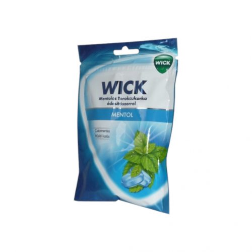 Wick 72g torokcukorka mentol cukor ment