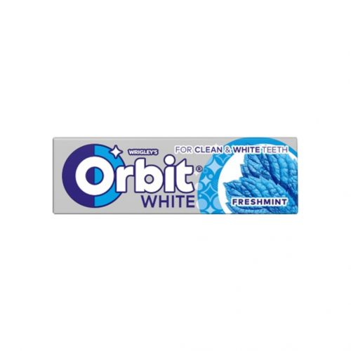 Orbit drazse white freshmint 14g