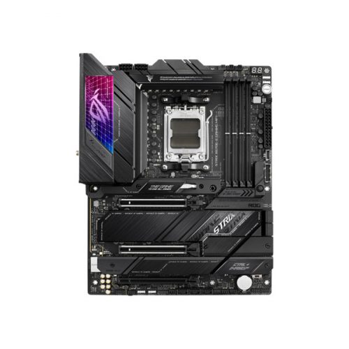 Asus alaplap - amd rog strix x670e-e gaming wifi am5 (x670, atx, 4xddr5 6400+mhz, lan, 4xsata3, 4x m.2, hdmi+dp)